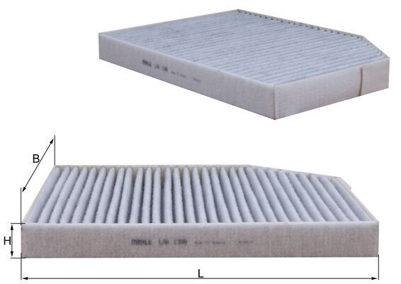 MAHLE ORIGINAL Pollen filter Activated Carbon Filter LAK 1398 Filter, interior air,Cabin filter BMW,TOYOTA,3 Touring (G21),X3 (G01, F97)