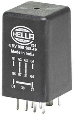 HELLA Control Units VW,AUDI,SKODA 4RV 008 188-491 038907281B,04L907281B,04L907281B ECU,Control Unit, glow plug system 038907281B,04L907281B,038907281B