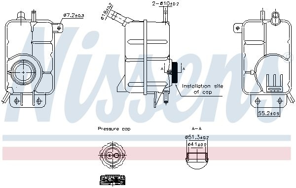 Expansion tank, Coolant