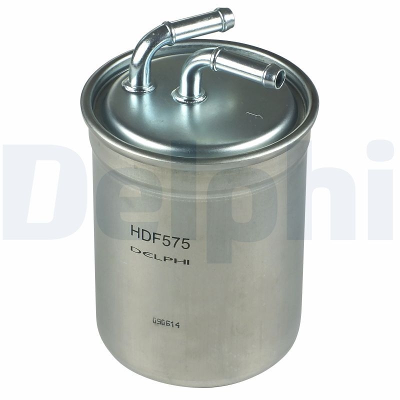 DELPHI Fuel Filter In-Line Filter HDF575 VW,AUDI,SKODA,POLO (9N_),Polo Schrägheck (6R1, 6C1),Fox Schrägheck (5Z1, 5Z3, 5Z4),A1 Schrägheck (8X1, 8XK)