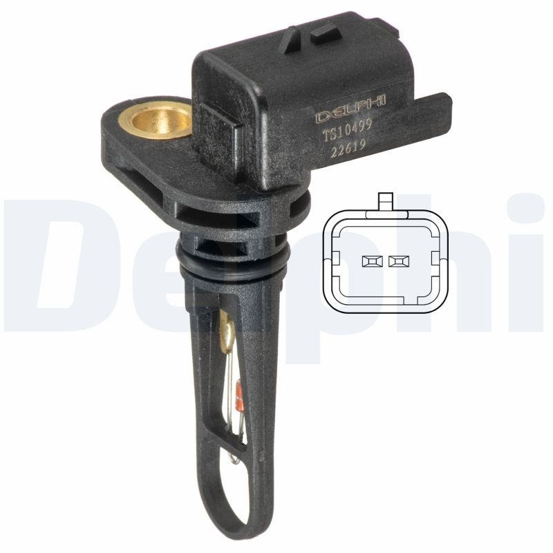DELPHI Sensors FIAT,PEUGEOT,CITROËN TS10499 1920JL,1920PJ,9655432780 Sender Unit, intake air temperature 9664612580,1920JL,1920PJ