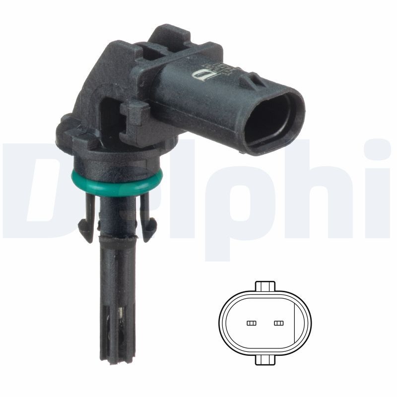 DELPHI Sensors TS10501 Sender Unit, intake air temperature BMW,MINI,3 Touring (E91),5 Touring (F11),1 Schrägheck (E87),5 Limousine (F10)