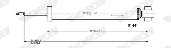 Shock Absorber G1441 Monroe
