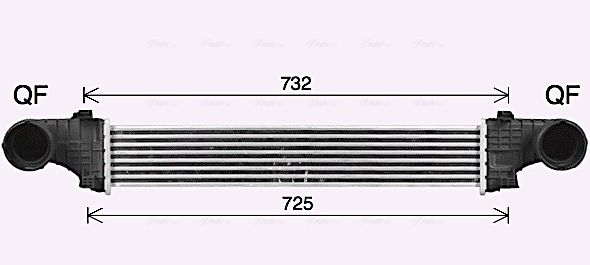 Intercooler, charger