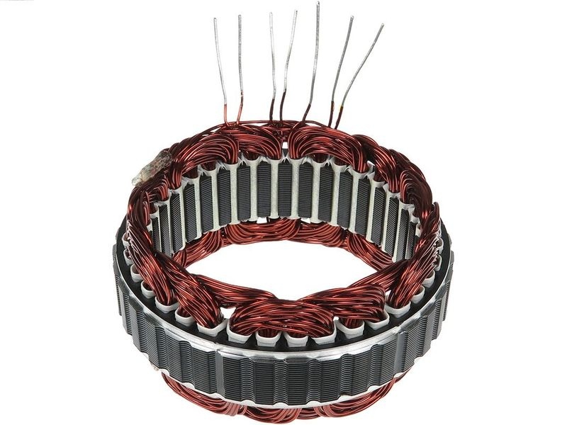 Stator, generator