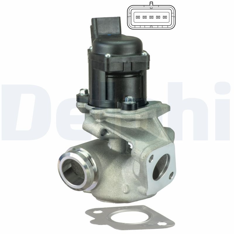DELPHI EGR valve FORD,PEUGEOT,TOYOTA EG10415-12B1 161846,1618N8,1618PF Exhaust gas recirculation valve,EGR 9673258680,1333611,1363591,1479845,1682736