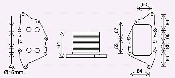 Oil Cooler, engine oil