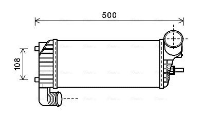 Intercooler, charger