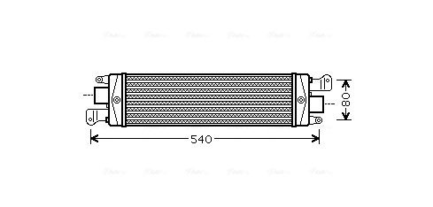 Intercooler, charger