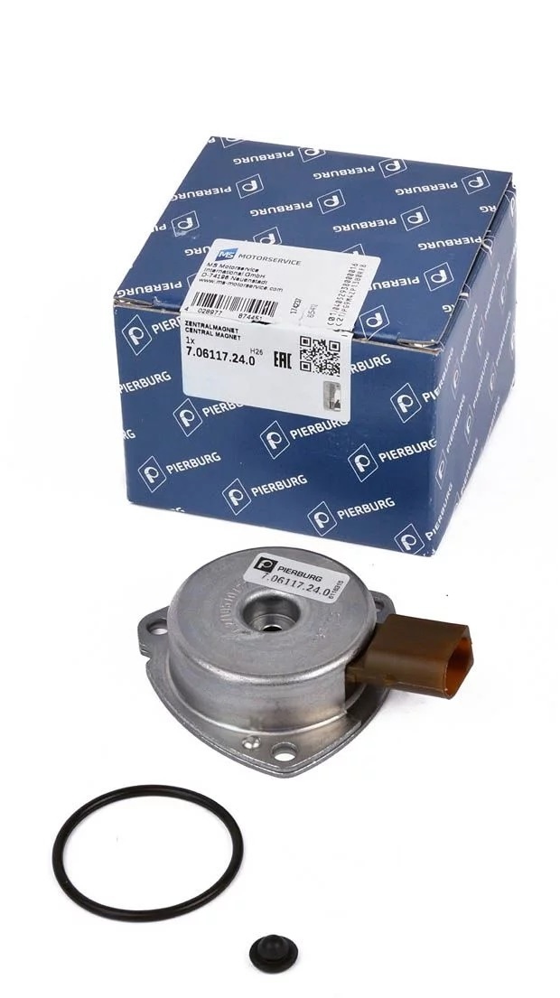 PIERBURG Central Magnet, camshaft adjustment 7.06117.24.0 MERCEDES-BENZ,E-Klasse Limousine (W211),C-Klasse Limousine (W204),C-Klasse T-modell (S204)