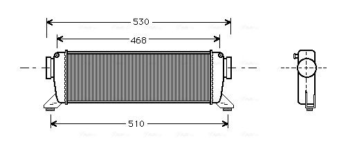 Intercooler, charger