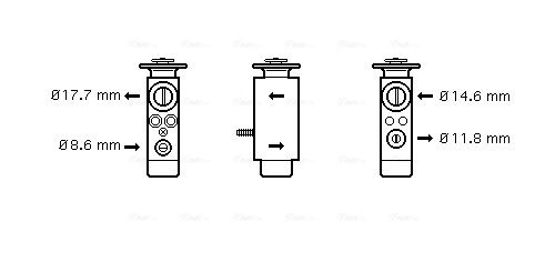 Expansion Valve, air conditioning