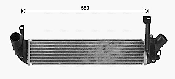 Intercooler, charger