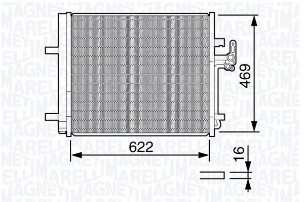 Condenser, air conditioning