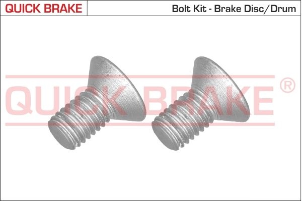 QUICK BRAKE Bolt, brake disc 11669K MINI,LAND ROVER,Schrägheck (R56),Schrägheck (R50, R53),Clubman (R55),Cabrio (R52),Cabrio (R57),Roadster (R59)