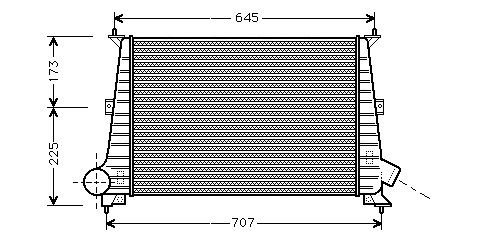 Intercooler, charger