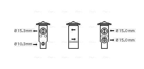 Expansion Valve, air conditioning