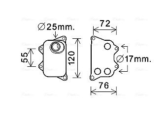 Oil Cooler, engine oil