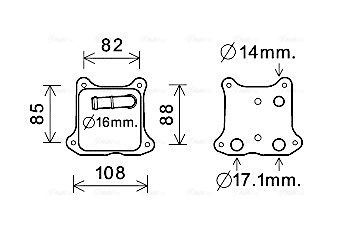 Oil Cooler, engine oil