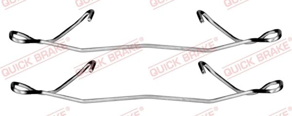 QUICK BRAKE Accessory Kit, disc brake pads 109-1180  MERCEDES-BENZ,OPEL,BMW,E-Klasse Limousine (W211),E-Klasse T-modell (S211)
