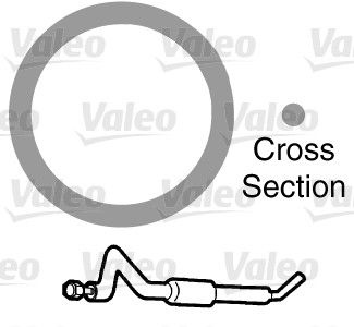 VALEO Gaskets VW,AUDI,MERCEDES-BENZ 509155 60740985,60778690,60811547 Seal, coolant pipe 60811547,92473N8200,64501468465,KRC1158,LB5661JIX,MB946606