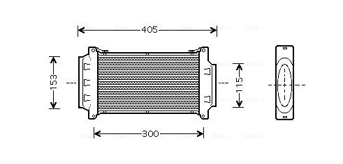 Intercooler, charger