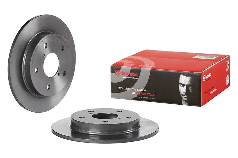 BREMBO Brake disc PRIME LINE - UV Coated solid 08.E534.11 Brake rotor,Brake discs SUZUKI,SWIFT V (AZ)
