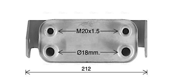 Oil Cooler, automatic transmission