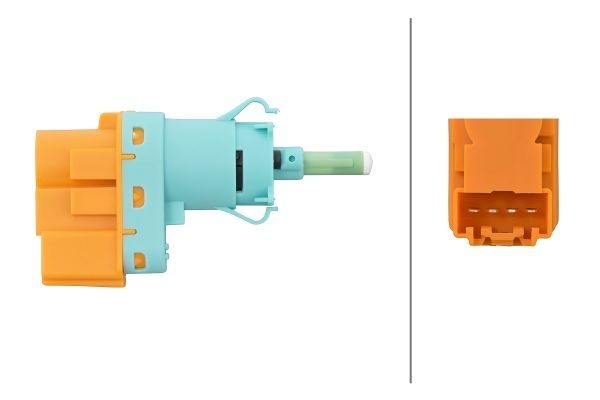 HELLA Brake Light Switch 6DD 010 966-681  FIAT,JEEP,ALFA ROMEO,GRANDE PUNTO (199),PANDA (169),500 (312),PUNTO EVO (199),BRAVO II (198),500 C (312)
