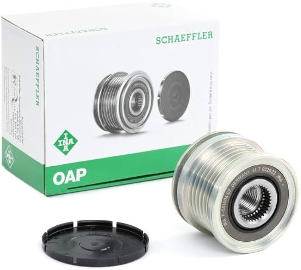INA Freewheel Clutch Width: 40,2mm 535 0124 10 Freewheel Clutch Alternator,Flexible Coupling Sleeve VW,AUDI,SKODA,Golf V Schrägheck (1K1),POLO (9N_)