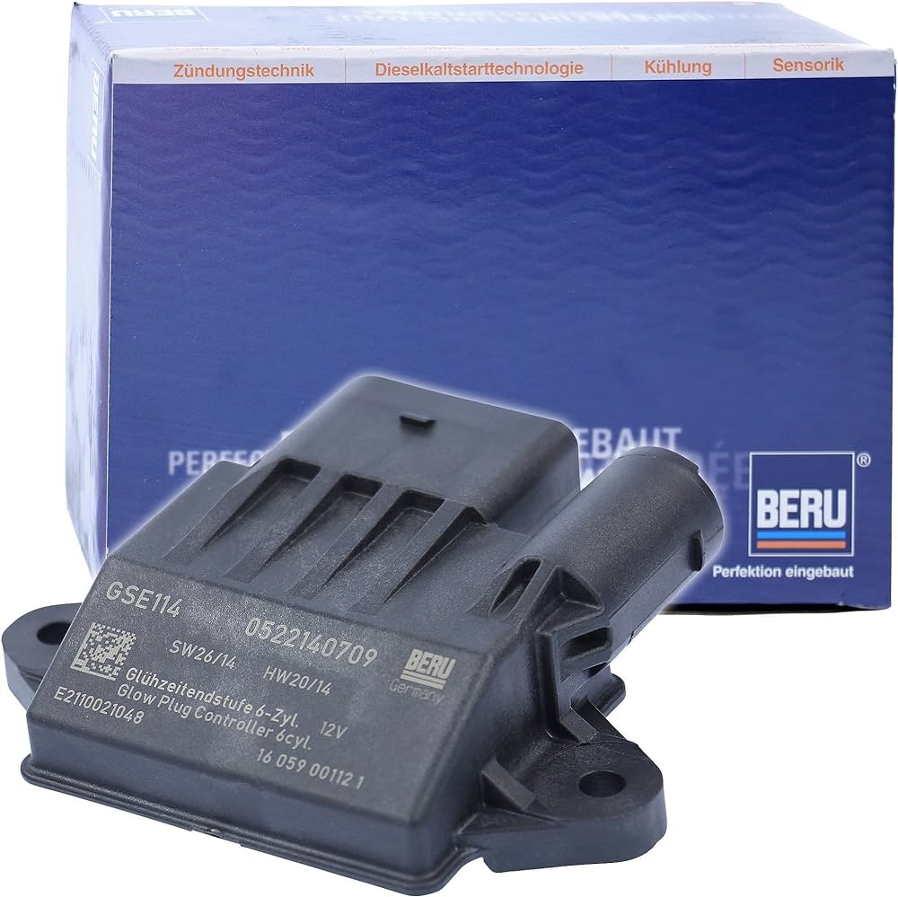 BERU Control Units MERCEDES-BENZ,JEEP,CHRYSLER GSE114 0522140709,00K68013182AA,00K68013182AB ECU,Control Unit, glow plug system 00K68013182AC,2502247