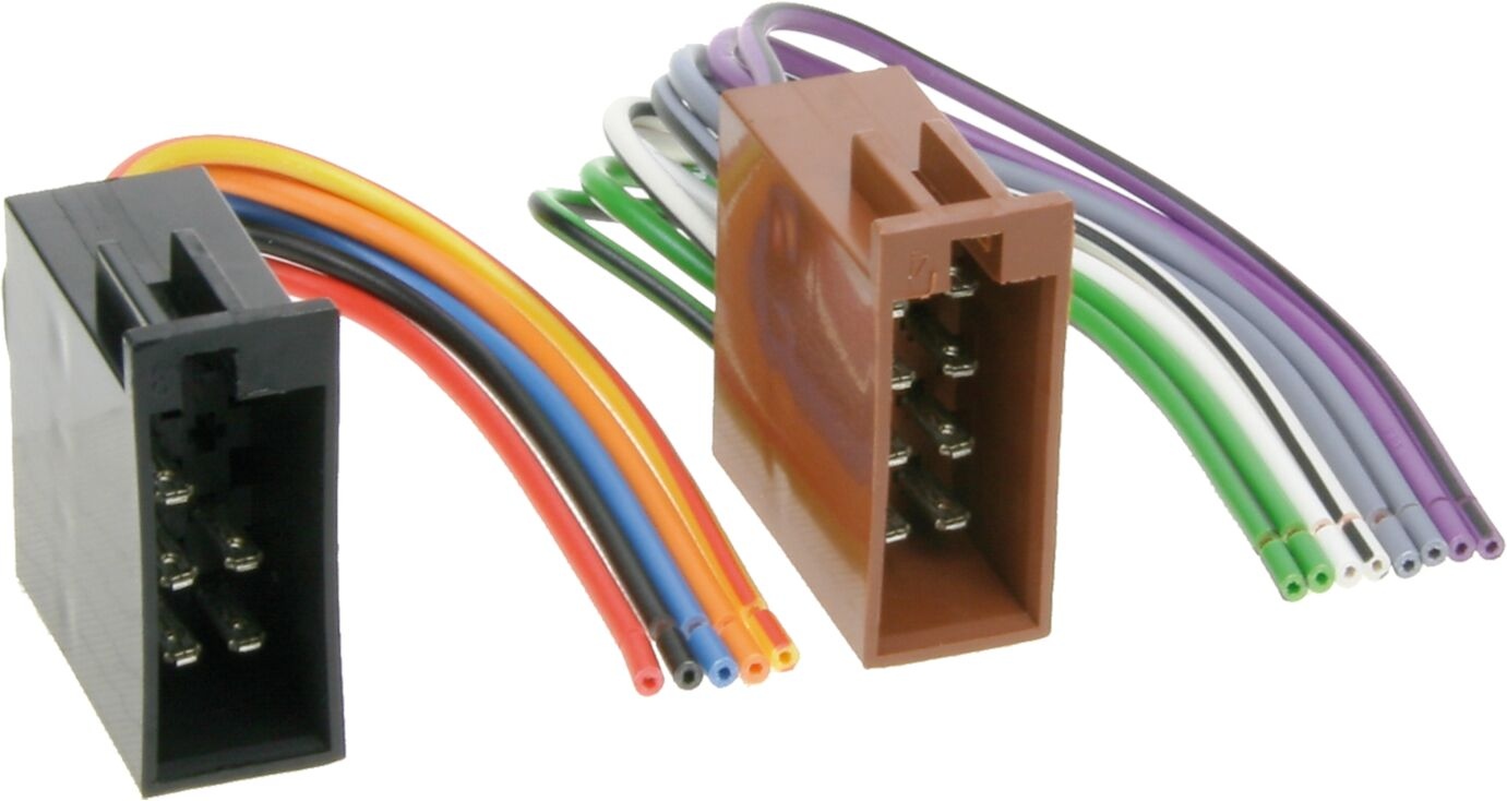 ACV 1320-00 ISO Connector Housing Set - ISO Power & ISO Speaker
