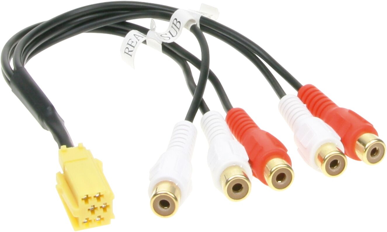 ACV 1441-03 Preamp adapter Black Compact Design