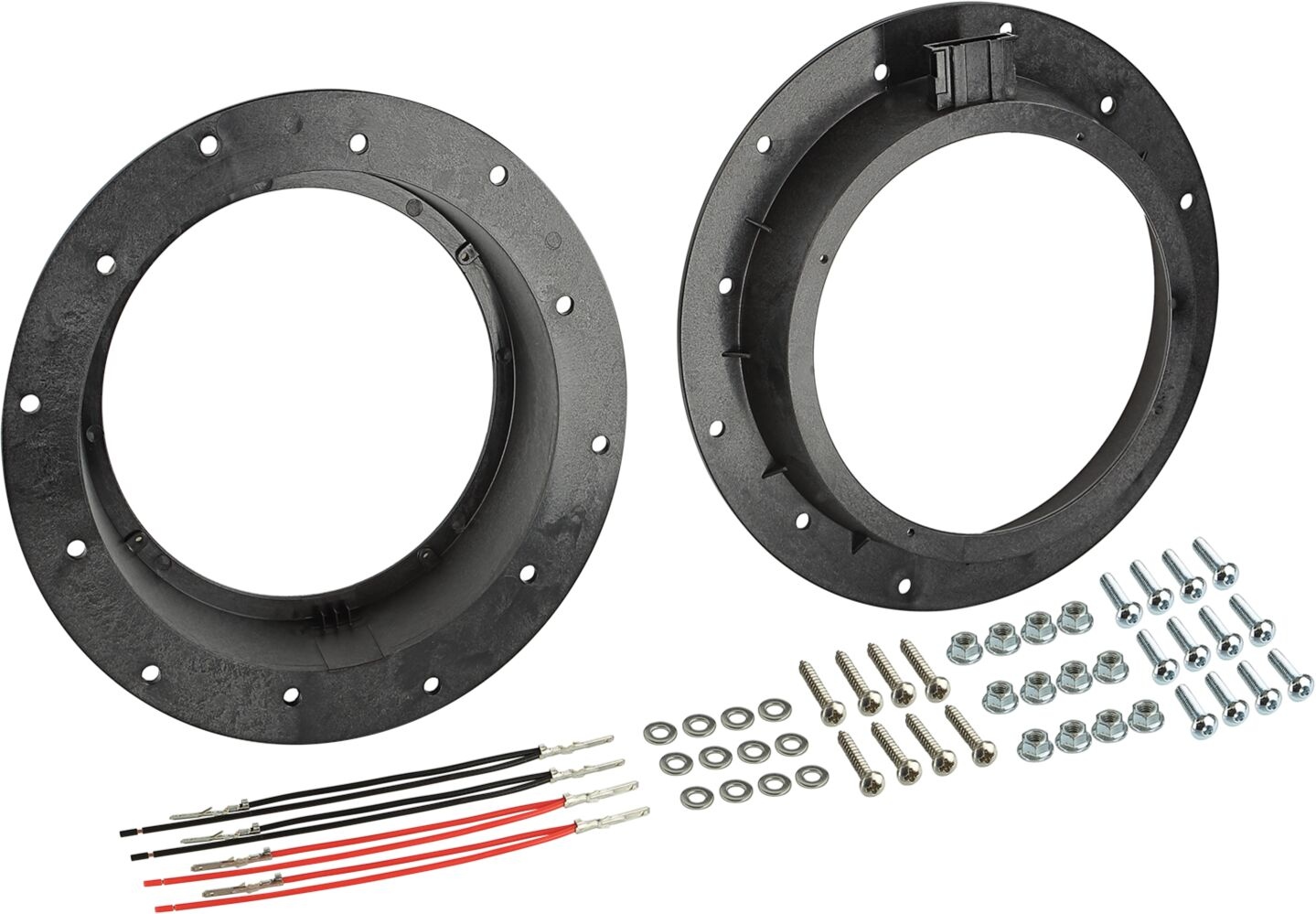 Speaker ring 165 mm Div. Models Audi - Volkswagen - Skoda Front door, Built-in speaker connector