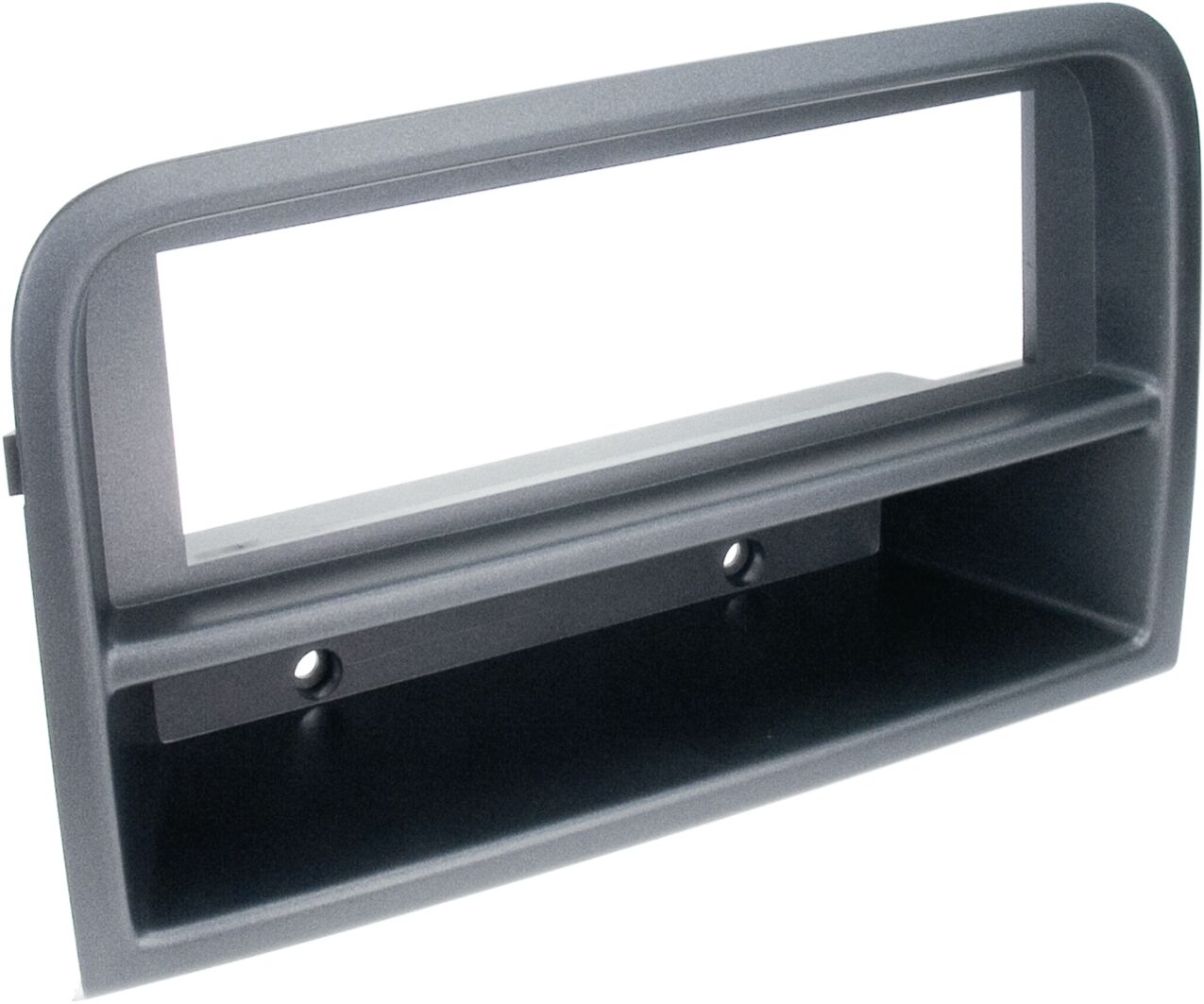 1-DIN Panel with storage tray. Fiat Croma 2005-2010 Color: Black