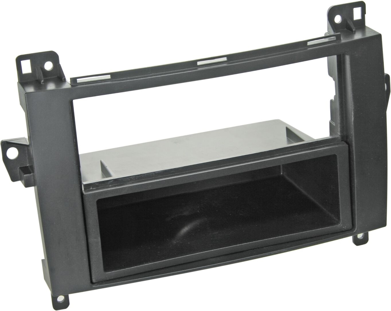 2-DIN Panel Mercedes Benz A-Class - B-Class - Viano/ Vito Color: Black