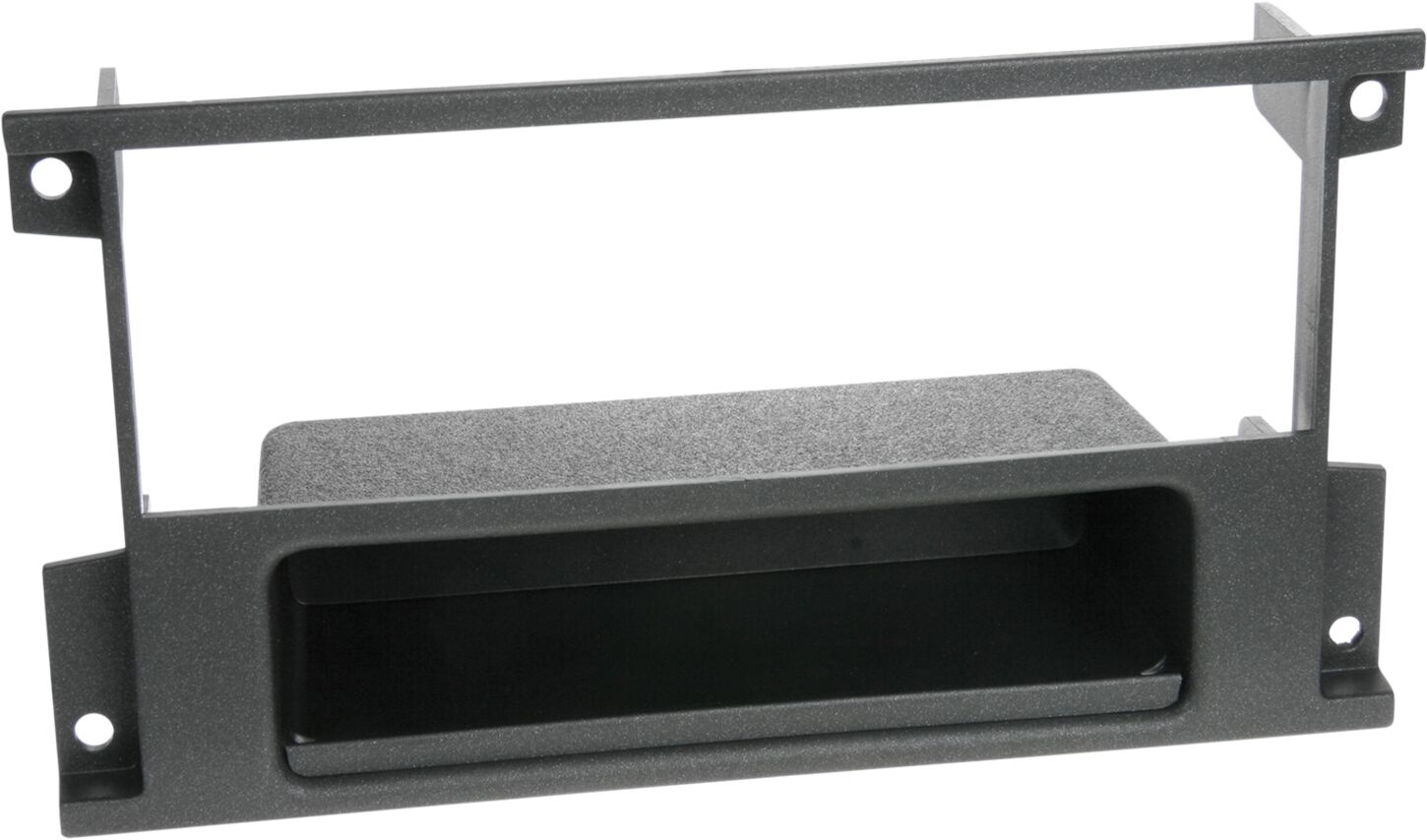 1-DIN Panel with storage tray. Suzuki Ignis / Liana Color: Black