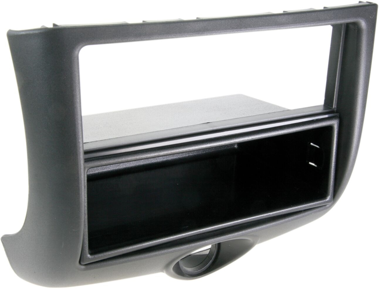 2-DIN Panel Toyota Yaris with storage compartment 1999-2003 Color: Black