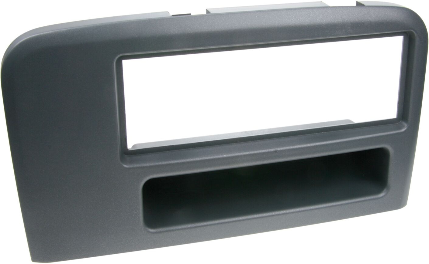 1-DIN Panel with storage tray. Volvo S80 1996-2006 Color: Black