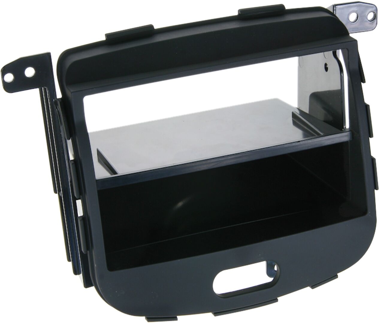 2-DIN Panel Hyundai i10 2008-2013 - Color: Black Rubber Touch