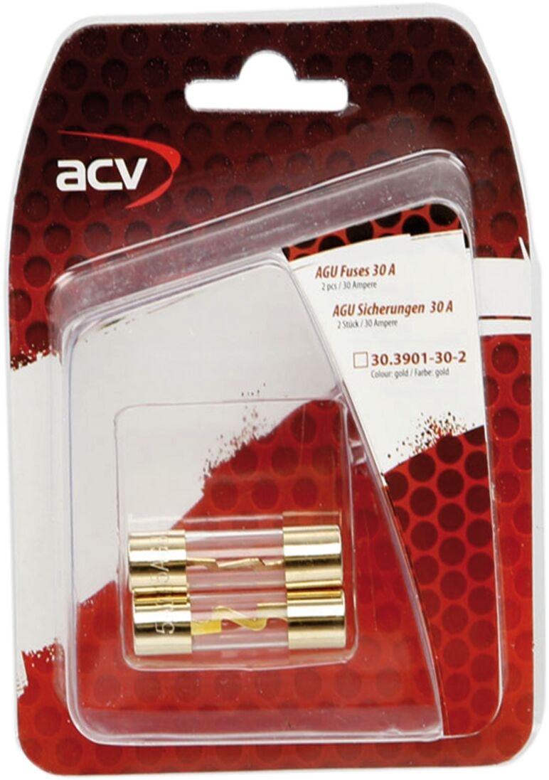 AGU fuse 30 Ampere (gold) 2 pieces