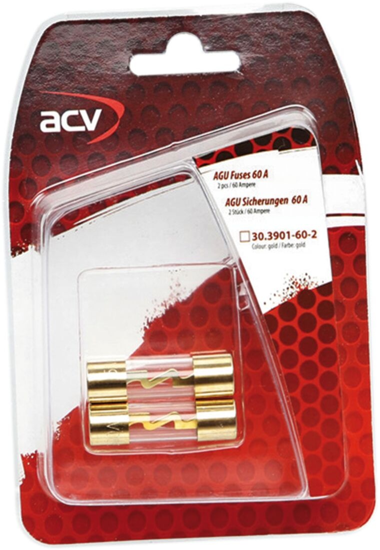 AGU fuse 60 Ampere (gold) 2 pieces