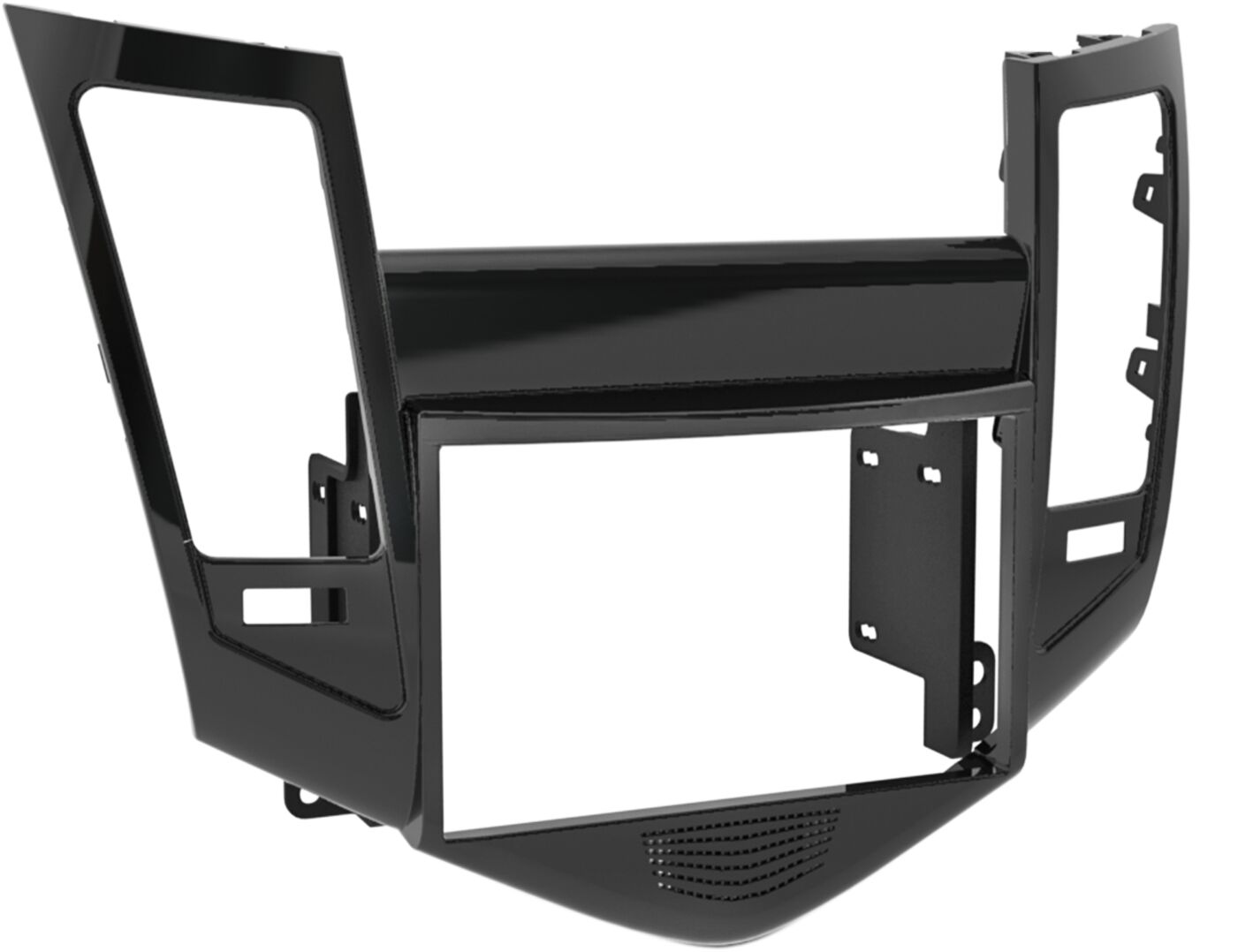 2-DIN Panel Chevrolet Cruze 2009-2014 Color: Piano Black