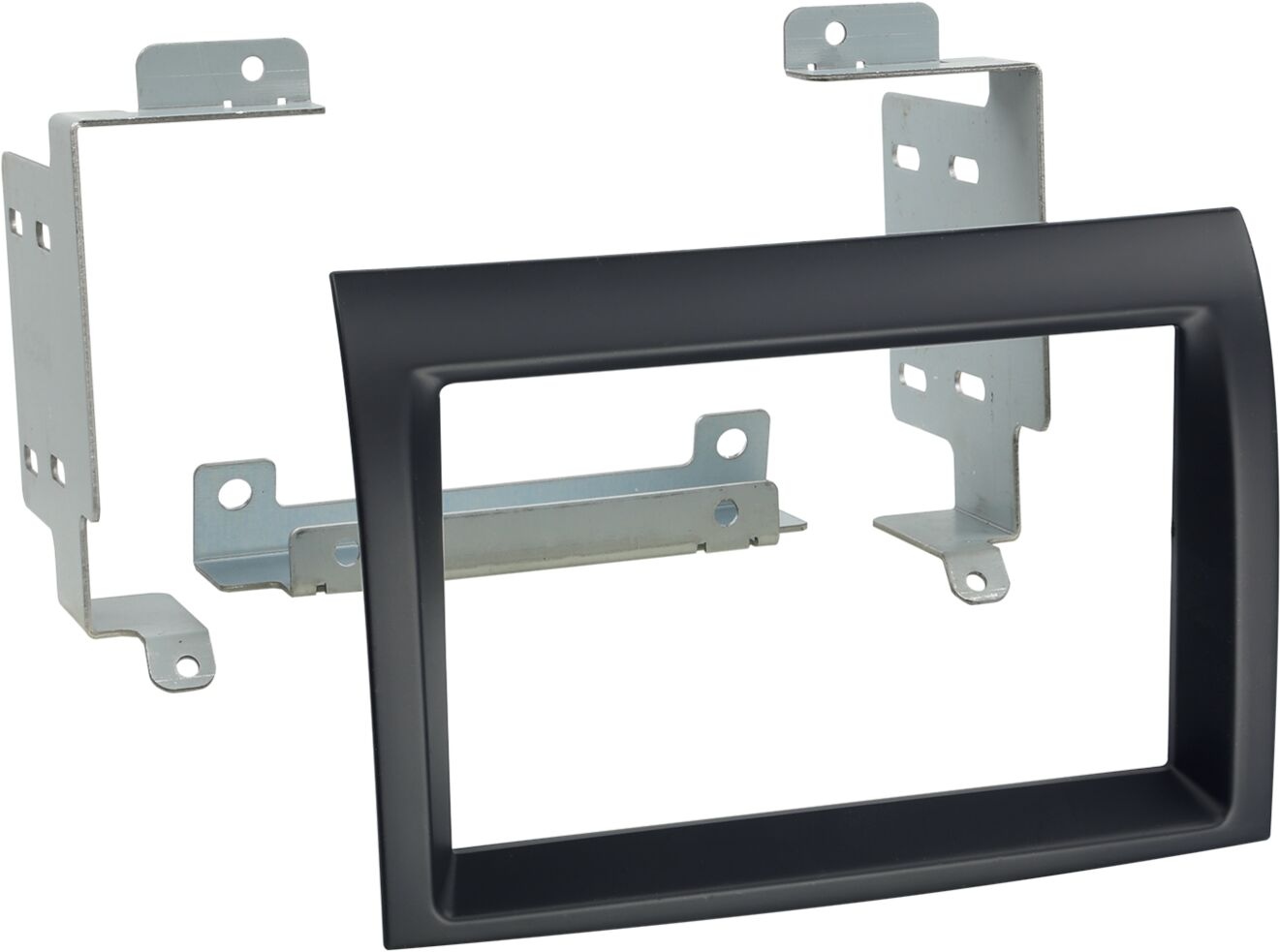 2-DIN Panel Fiat Ducato - Citroën Jumper - Peugeot Boxer - Color: Black