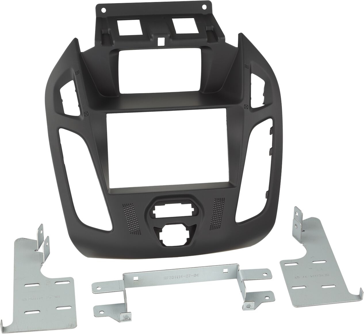 2-DIN Panel Ford Transit Connect 2013-2019 Color: Black