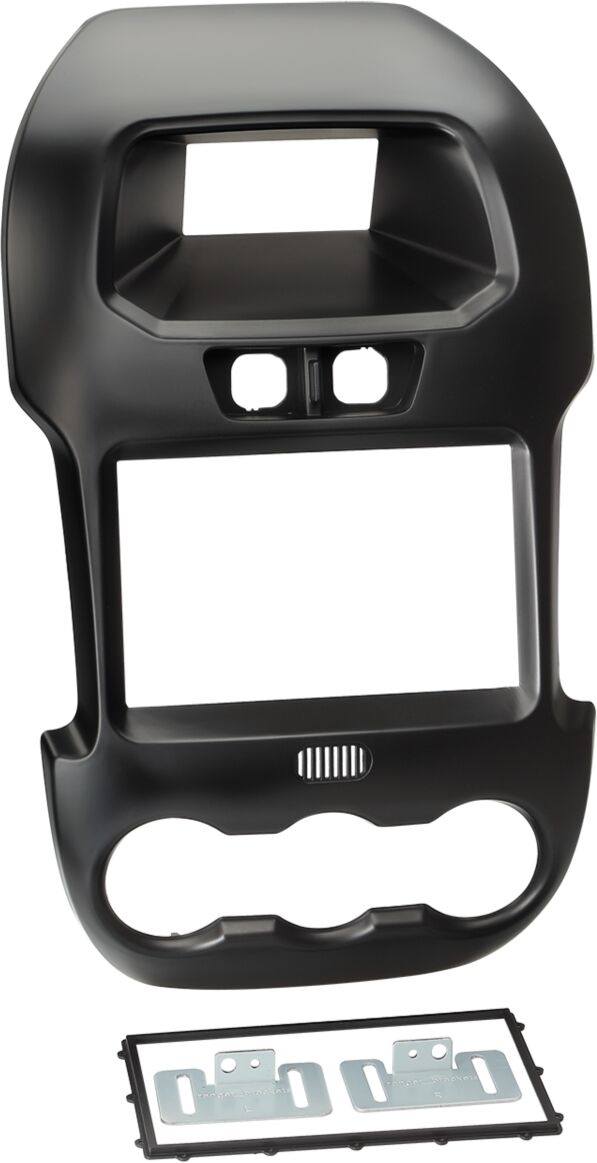 2-DIN Panel Ford Ranger 2012-2014 Color: Black With Display