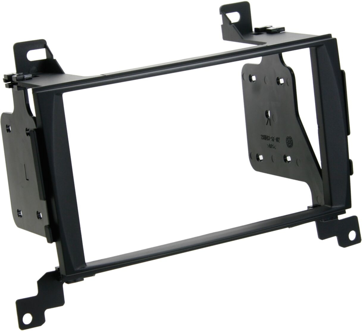 2-DIN Panel Hyundai Santa Fé 2007-2012 - Color: black