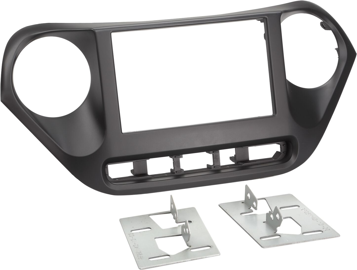 2-DIN Panel Hyundai i10 2013-2019 - Color: black