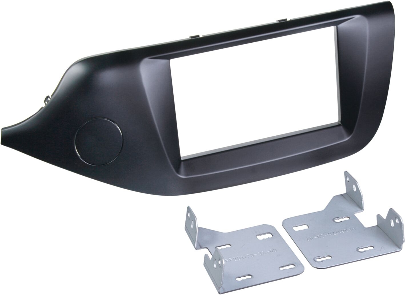 2-DIN Panel Kia Cee'd 2012-2018 Color: Black