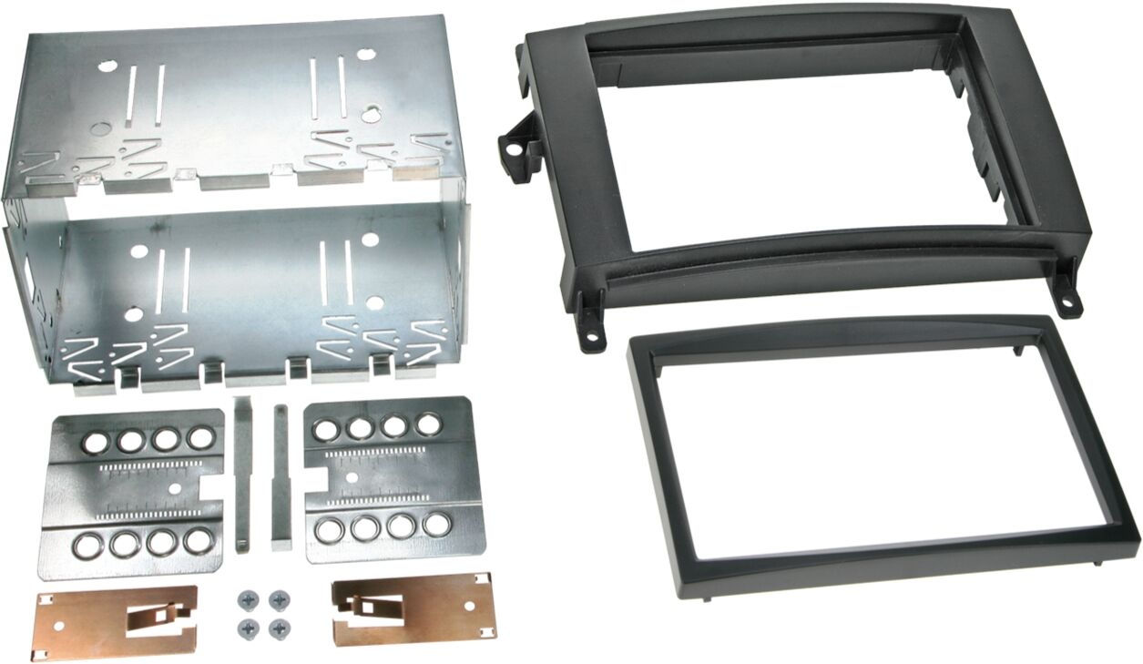 2-DIN Panel Mercedes Benz A-Class/ B-Class/ Vito/ Viano - Color: black